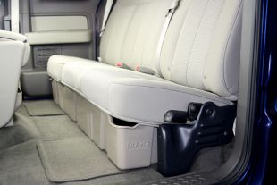 Black DU-HA Under Seat Storage Fits 15-17 Ford F-150 Supercab Part #20106 