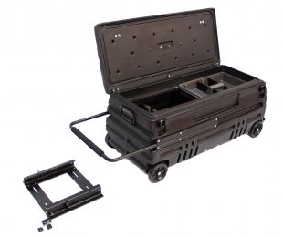 DU-HA Squad Box with manual latch and slide bracket - Interior / Exterior Portable and Lockable Storage for Pickup Trucks / Jeeps / Various SUV's #70670