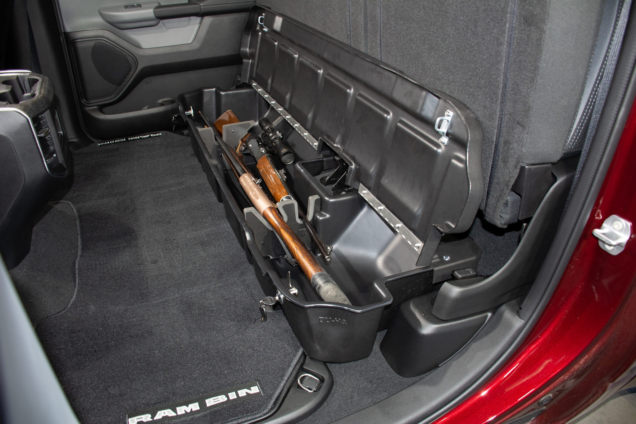 DU-HA Underseat Storage / Gun Case - This DU-HA will hold 2 shotguns or rifles without scopes.